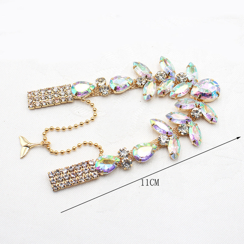 Fashion Lady Shoe Chain Decorative Jewelry