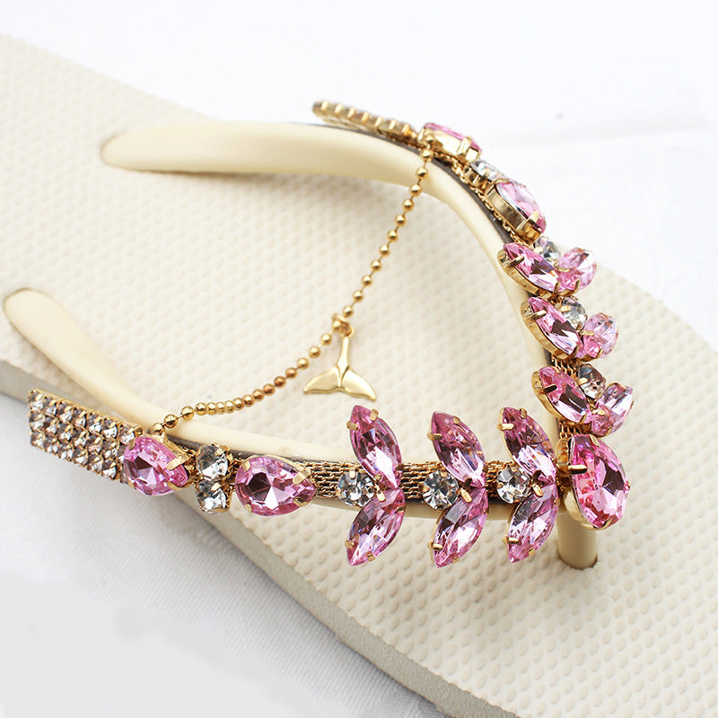 Fashion Lady Shoe Chain Decorative Jewelry