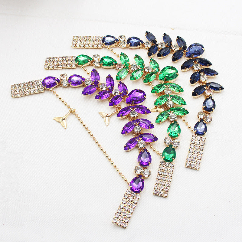 Fashion Lady Shoe Chain Decorative Jewelry